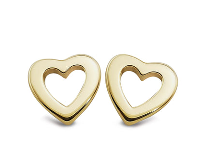 Oorbellen Open Hart Goudkleur JE038G-0