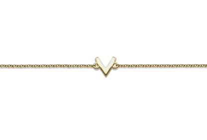 Feel the Spirit Armband V Gold-Plated XB004G-0