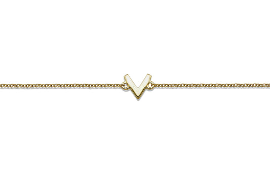 Feel the Spirit Armband V Gold-Plated XB004G-0
